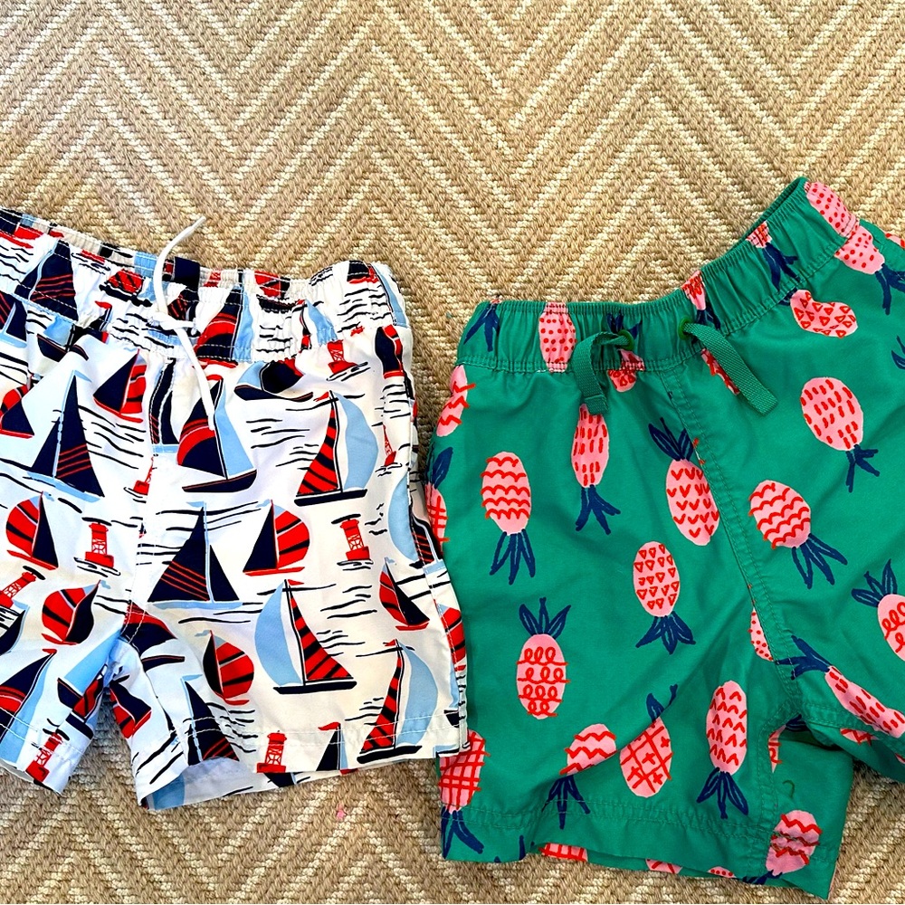 Janie and Jack and Hanna Andersson Swim Trunks Size 4